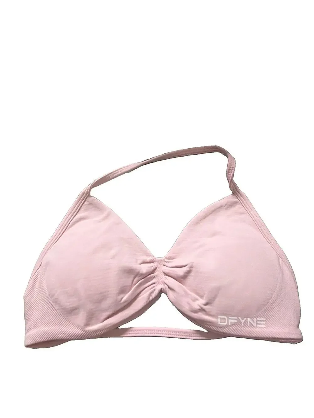 NWOT PINK DFYNE SPORTS BRA SIZE SMALL (U30)